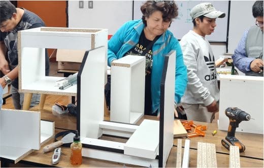 Curso de Armado y Diseño de Muebles en Melamina - CEIN Perú